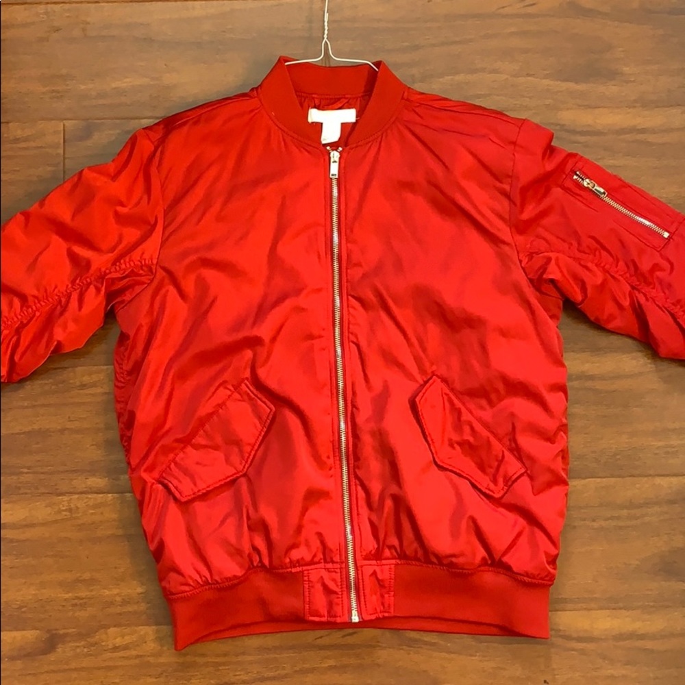 H&M Bomber jacket WORN ONCE! Brand new!
